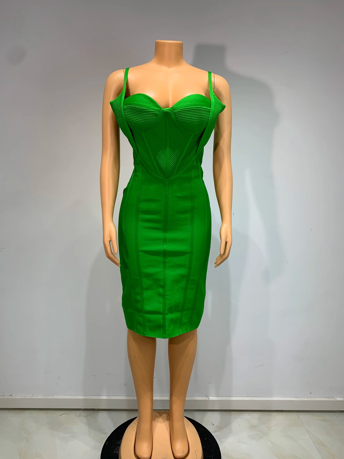 Fashion Summer Dress Women Sexy Sleeveless Green Bandage Dresses Evening Party Birthday Cocktail Gowns Club Bodycon Vestidos